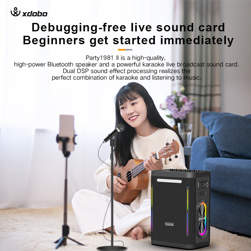 xdobo sinoband Party 1981 II Bluetooth speaker