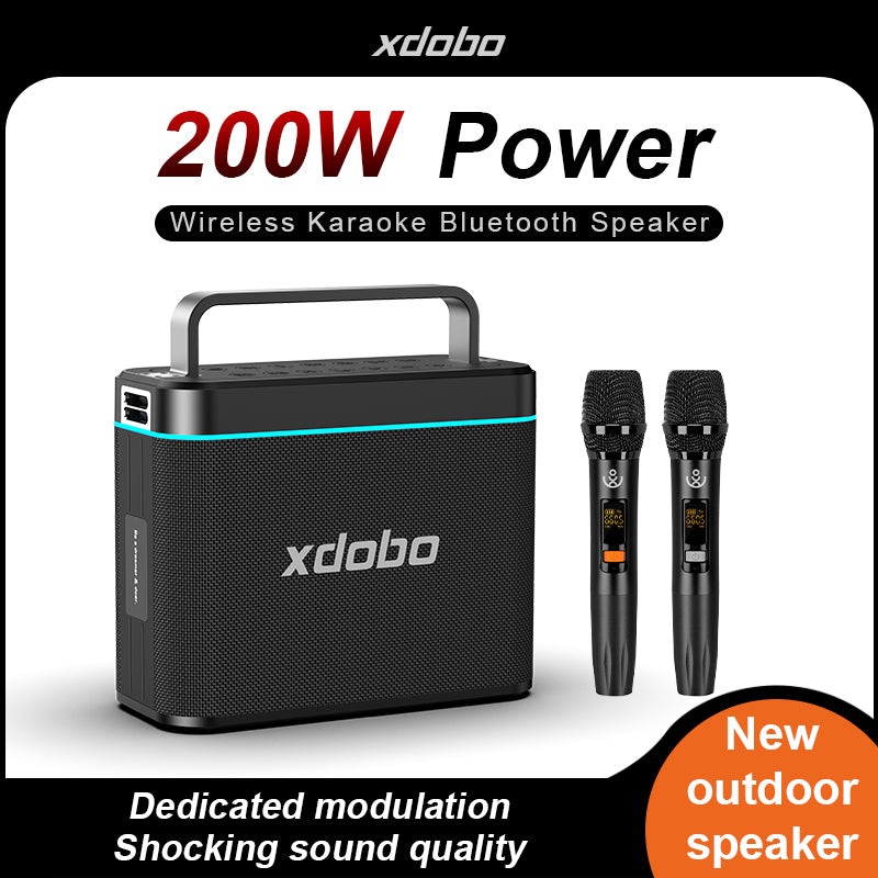 xdobo 200W Truth Bluetooth karaoke speaker