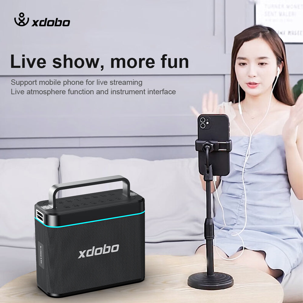 xdobo 200W Truth Bluetooth karaoke speaker