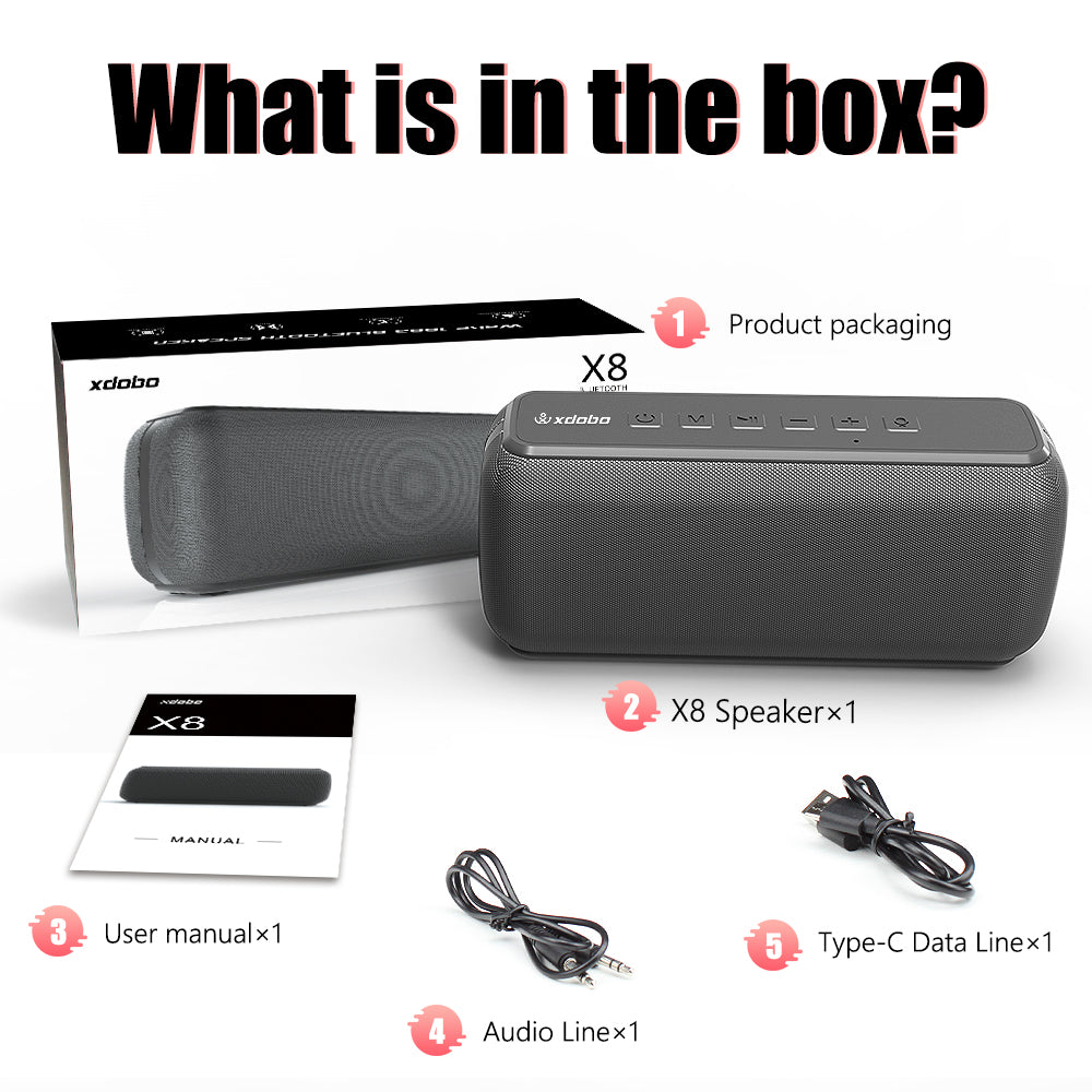 XDOBO X8 Speaker