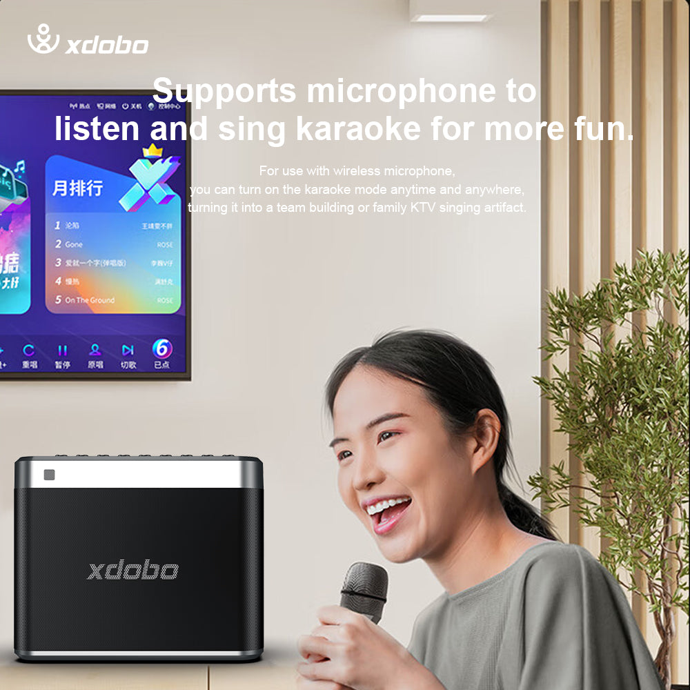 xdobo 200W Tuner Bluetooth karaoke speaker