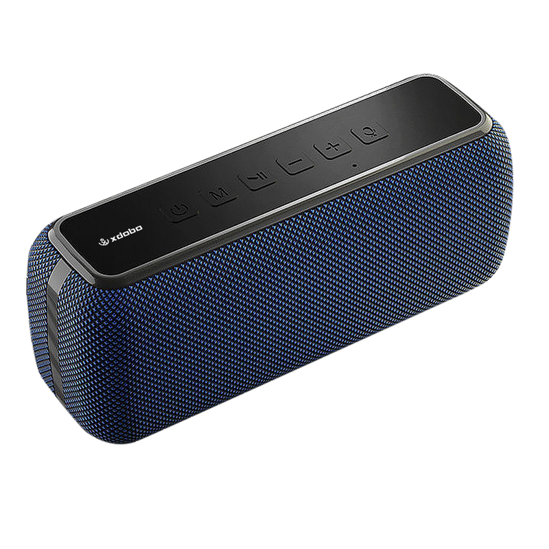 XDOBO X8 5.0 Bluetooth 60W com alto-falante portátil Deep Bass Soundbar com alto-falante à prova d'água IPX5 360 ° Surround Sound Voice Assistant