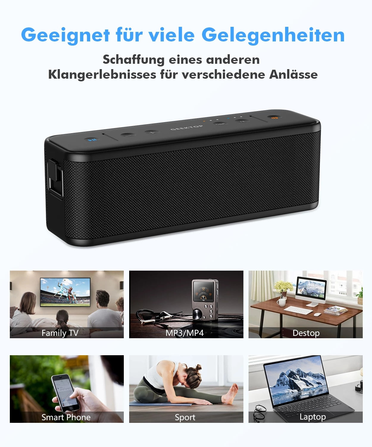 xdobo Gentelman 1992 40W Portátil Wireloss Bluetooth Alto-falante TWS Stereo Boombox Suporte Cartão TF AUX Porta USB Power Bank