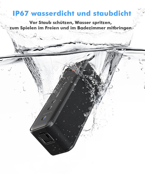 Enceinte speaker Bluetooth sans fil Xdobo Vibe Plus Power Sound 80W IPX5  LED - Noir - Acheter sur PhoneLook